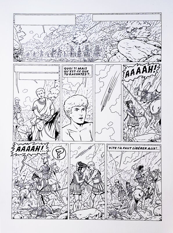 For sale - Planche 31 by Marc Jailloux - Comic Strip