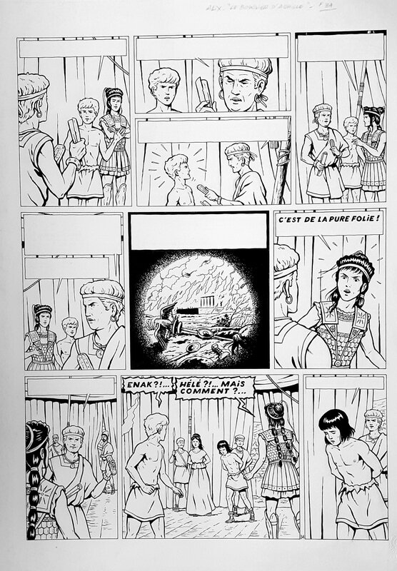 For sale - Planche 34 by Marc Jailloux - Comic Strip