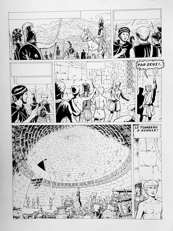 For sale - Planche 37 by Marc Jailloux - Comic Strip