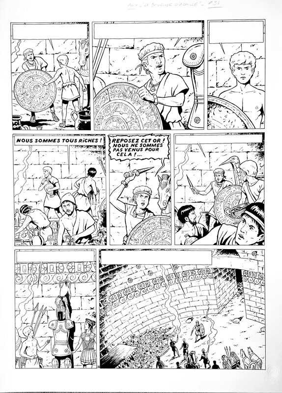For sale - Planche 38 by Marc Jailloux - Comic Strip