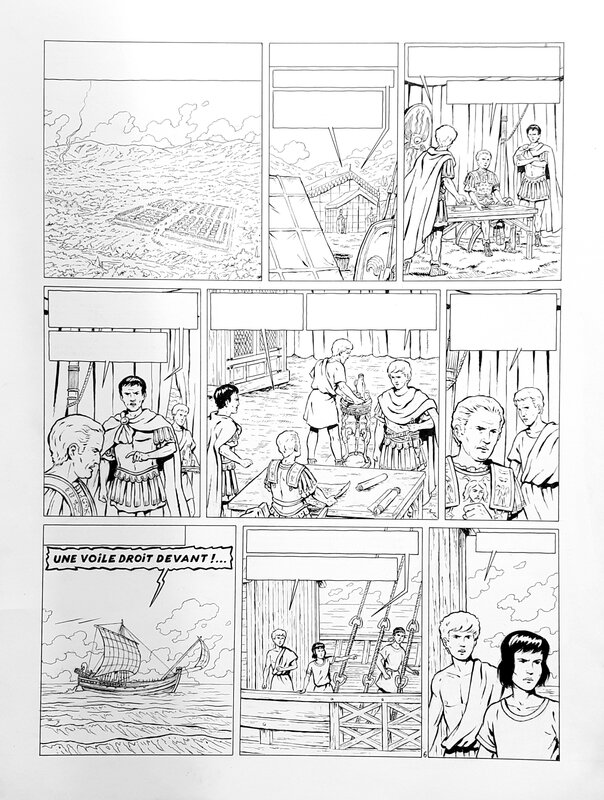 For sale - Planche 6 by Marc Jailloux - Comic Strip