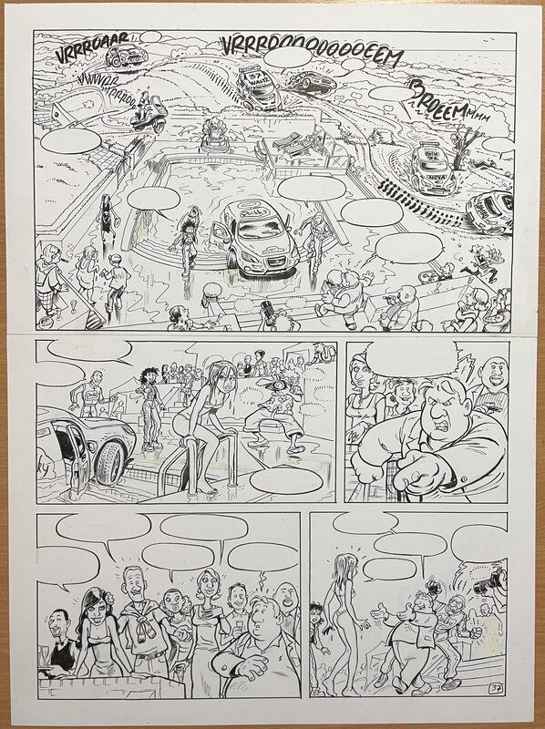Bosschaert - Sam #9 page - Planche originale