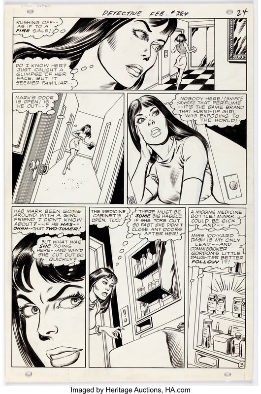 Gil Kane, Murphy Anderson, Detective Comics 384 Page 3 - Planche originale