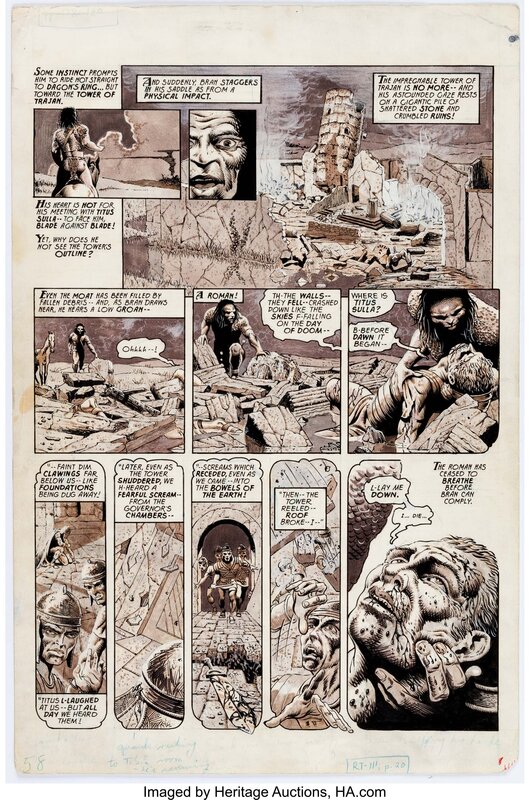 Tim Conrad, Joyce Furman, Larry Gaydos, Savage Sword of Conan 17 Page 58 - Comic Strip