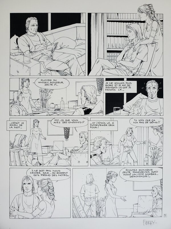 Ferry, LES CHRONIQUES DE PANCHRYSIA T5 LE SACRIFICE - Comic Strip