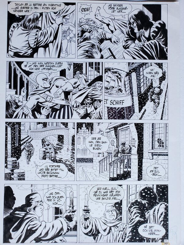 Jean-Yves Mitton, LE FANTÔME  MORT A BRUGES, LE SECRET DE LA CATHEDRALE - Comic Strip