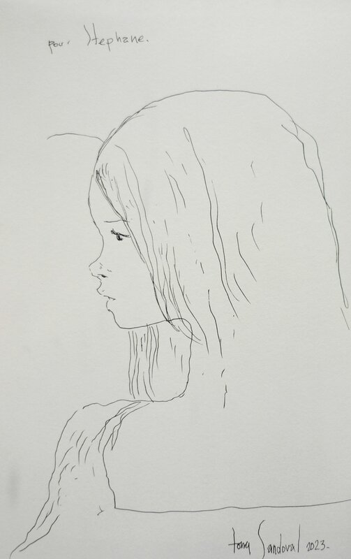 Girl 2023 by Tony Sandoval - Sketch