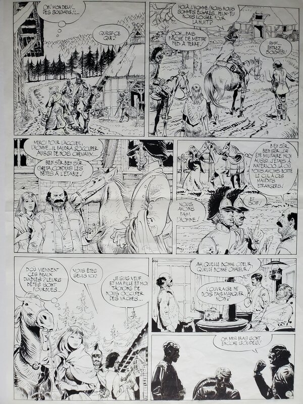 Erich Von Götha, DUKE WHITE,  VERS LE NOUVEAU MONDE - Comic Strip