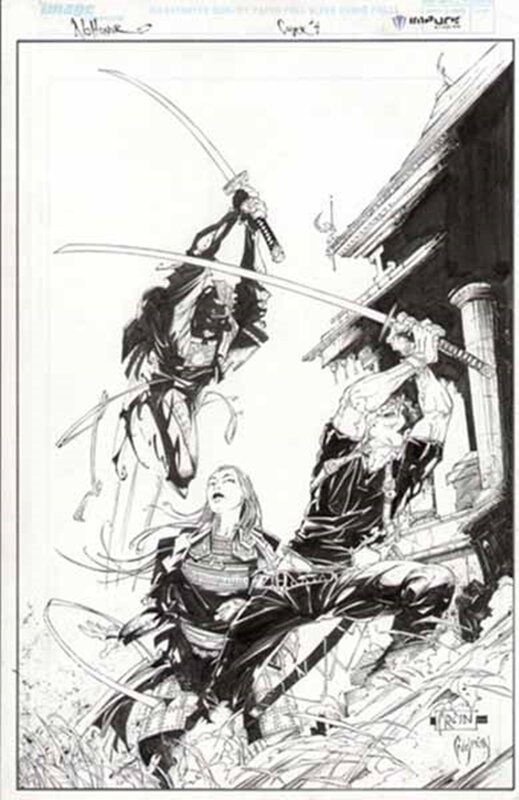 For sale - No HONOR #4 by Clayton Crain, Jonathan Glapion - Original Cover