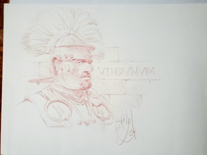 LE CENTURION par Philippe Delaby - Illustration originale