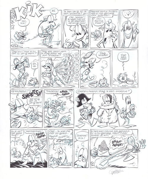 Gerben Valkema | Kik - Comic Strip