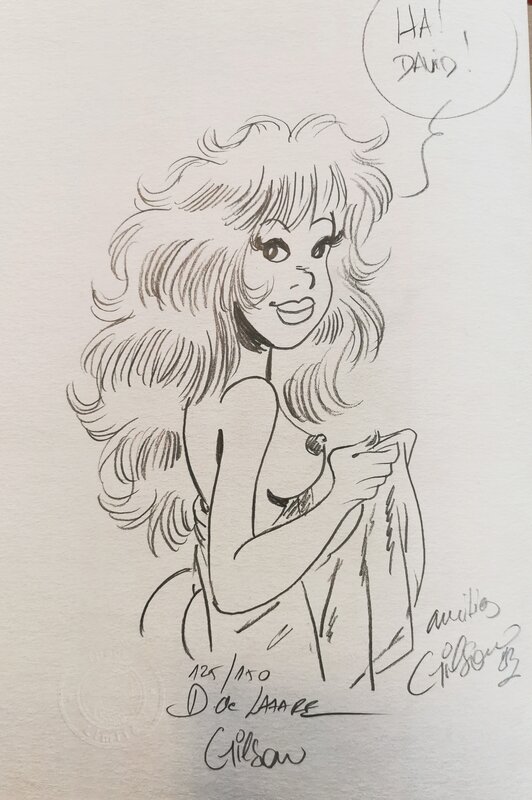 Ines by Bruno Gilson, Dragan De Lazare - Sketch