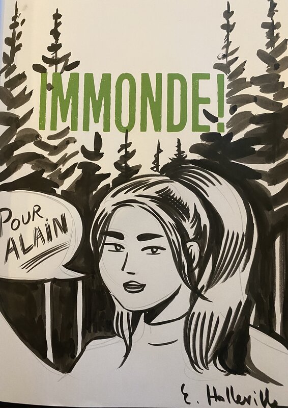 Immonde by Elizabeth Holleville - Sketch