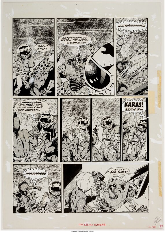 Eerie 71 Page 9 par Paul Neary - Planche originale