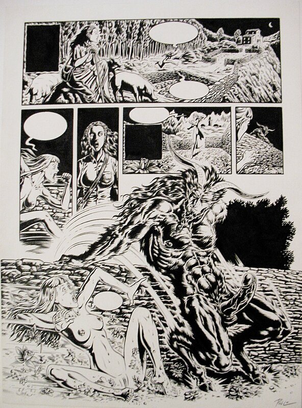 Raúlo Cáceres, Les Saintes Eaux (France) / Aguas Calientes (Espagne). - Comic Strip