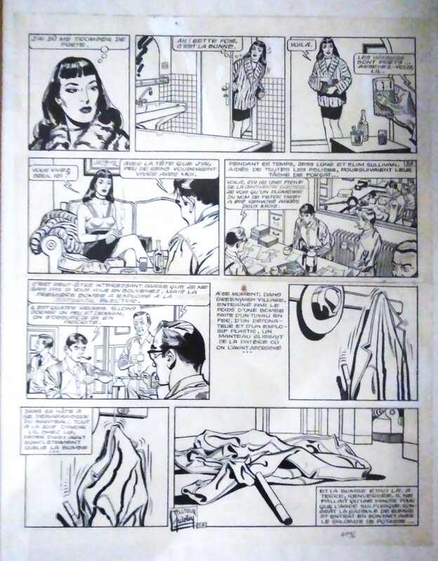 For sale - Jess LONG LA BETE by Arthur Piroton - Comic Strip