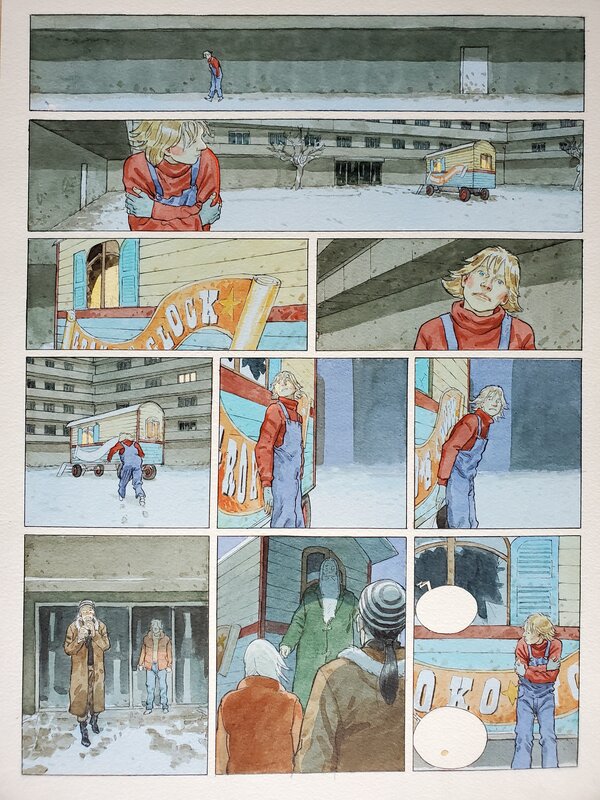 Laurent Hirn, LE SOURIRE DU CLOWN T2  couleur directe - Comic Strip