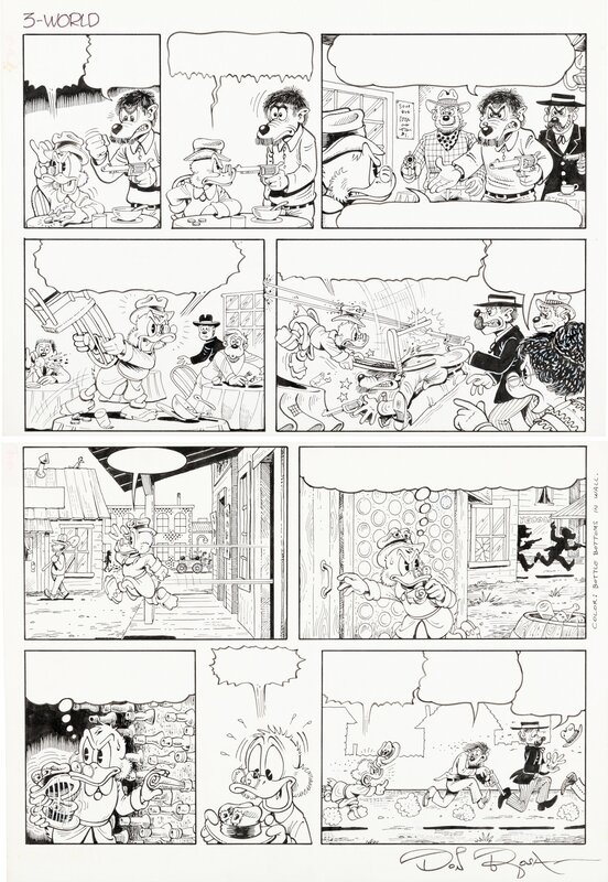 Don Rosa, La Jeunesse de Picsou #1 - Le Canard le Plus Riche du Monde - Comic Strip