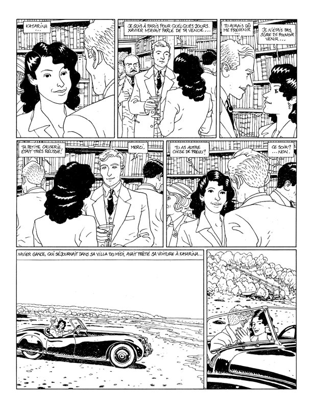 Jean-Michel Beuriot, Philippe Richelle, Amours fragiles - T.9 Crépuscule - pl.70 - Planche originale