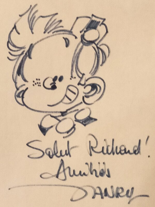 Janry, Le petit Spirou, tome 1 - Sketch