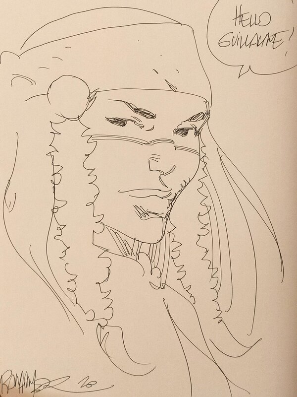Ralph Meyer, Undertaker, tome 5 leclerc - Sketch