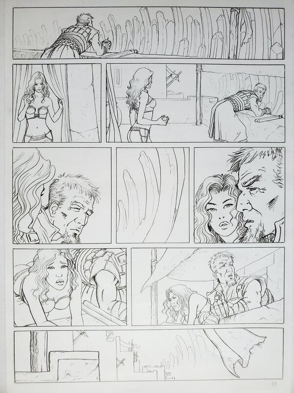 Grégory Delaunay, LES CONTRESANG T1 ARKEN - Planche originale