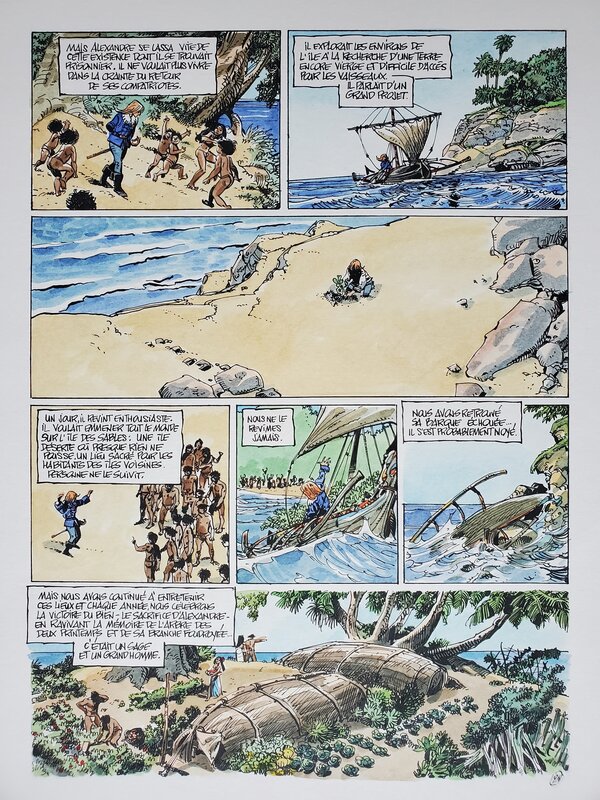 Franz, L'ARBRE DES DEUX PRINTEMPS - Comic Strip