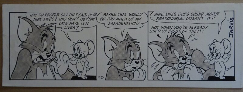 For sale - Tom et JERRY by Kelly Jarvis - Comic Strip