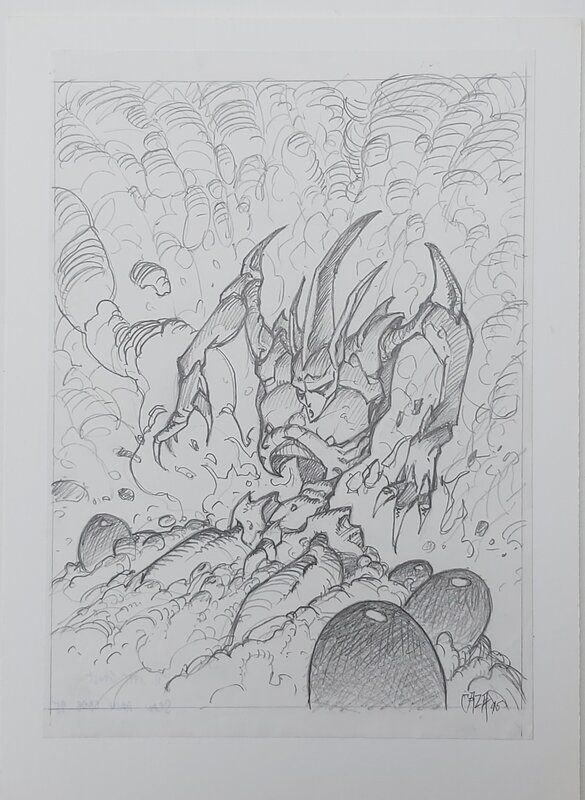 For sale - Ghast by Caza - Original Illustration