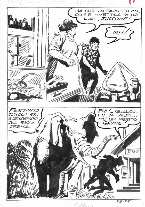 Mario Cubbino, Un tarlo nel cervello, Jungla n°28 planche 26 (Erregi) - Comic Strip