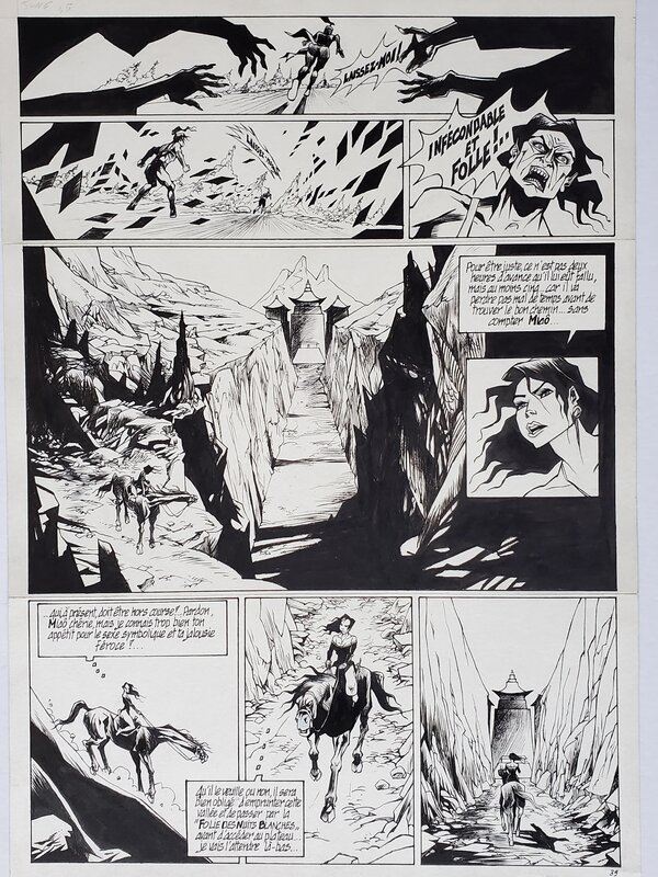 Jung, LA JEUNE FILLE ET LE VENT   T1 SOON-LI - Planche originale