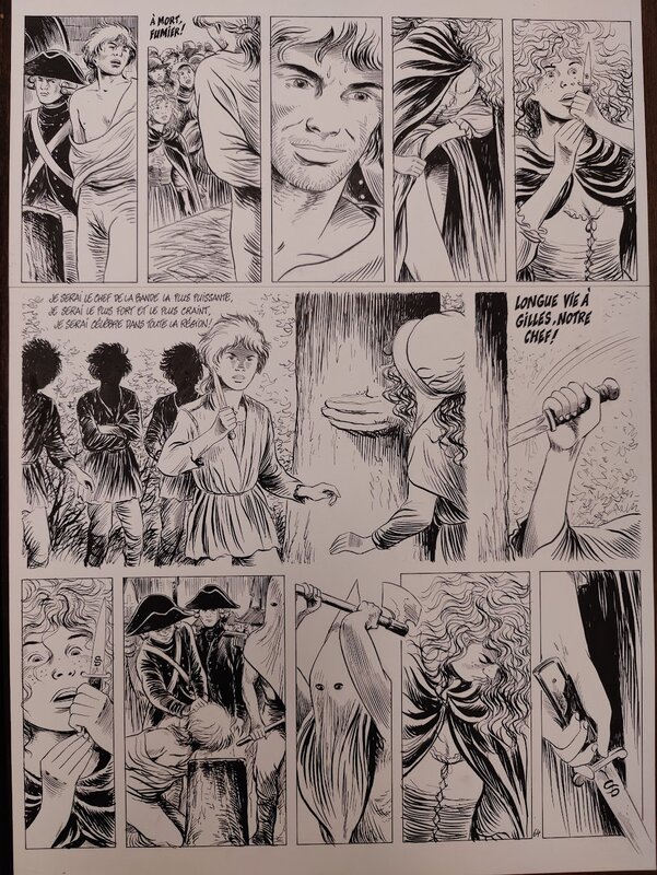 Servais - La mémoire des arbres - Planche originale