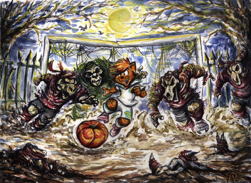 Cizo Halloween 2023 by Arė - Original Illustration