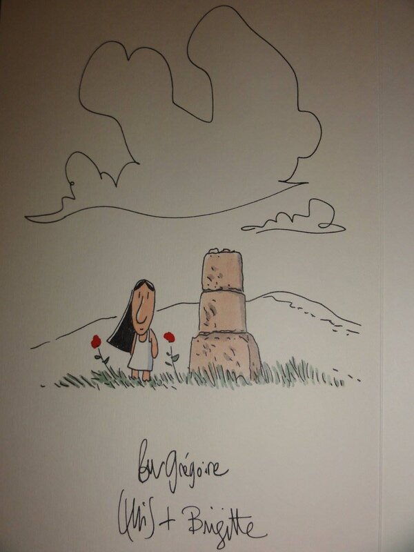 Coquelicots d'Irak by Lewis Trondheim, Brigitte Findakly - Sketch