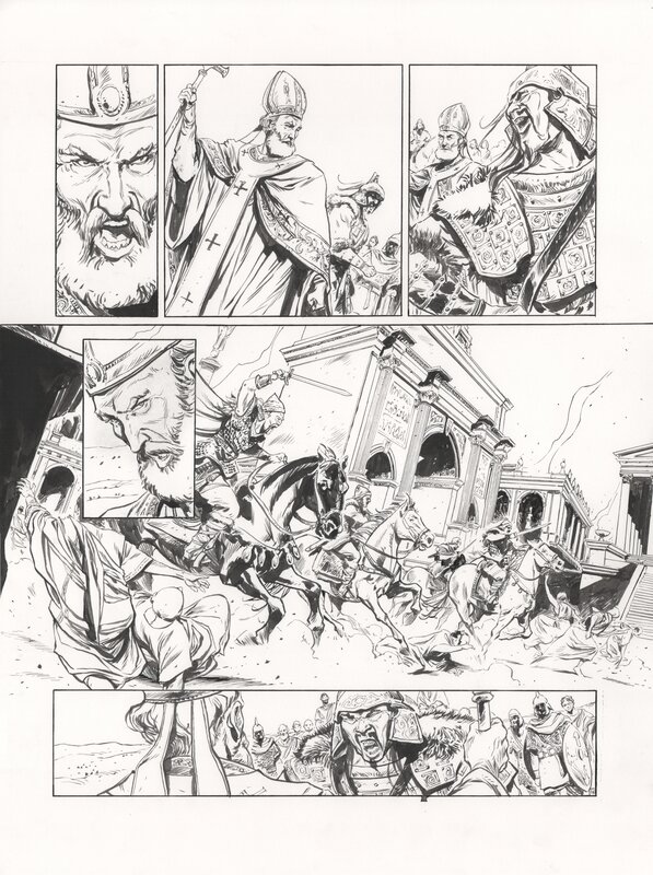 L’affrontement by Stefano Carloni - Comic Strip