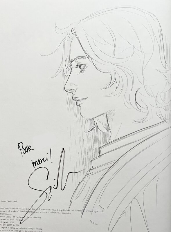 Siamh, Nykko, Immortals Fenyx Rising (tome 2) - Sketch