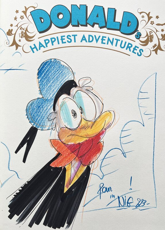 Nicolas Kéramidas, Lewis Trondheim, Donald's Happiest Adventures - Dédicace