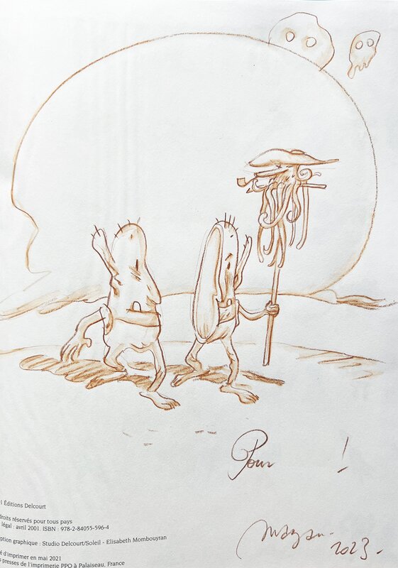 Joann Sfar, Donjon Monsters (tome 1) - Sketch