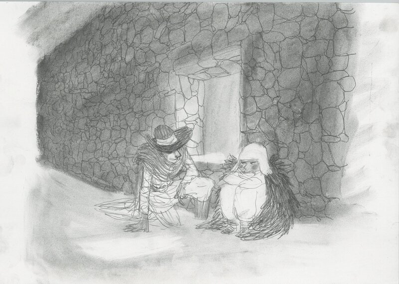 En vente - Cyril Pedrosa - Tibilissi - Illustration originale