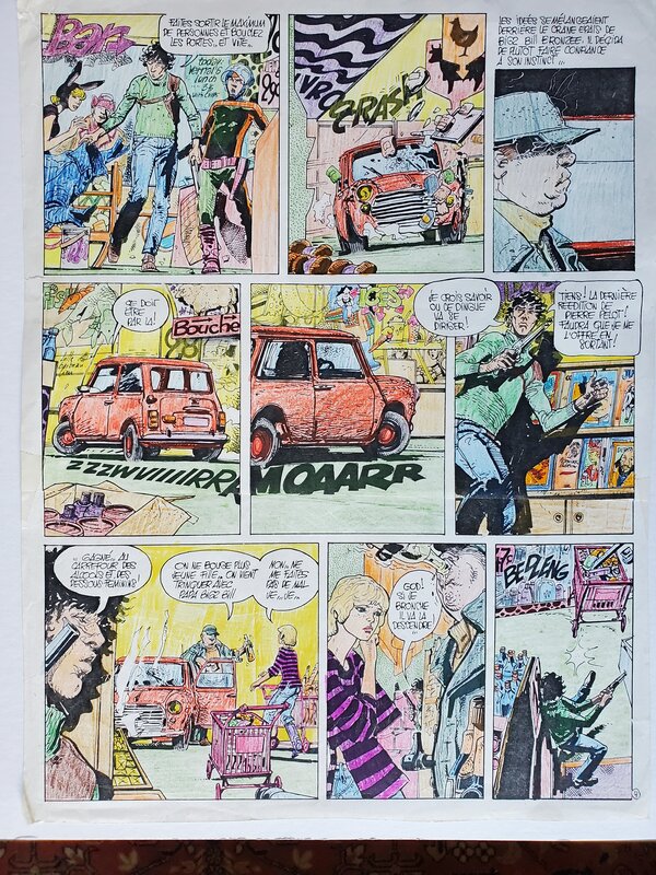 Franz, MATT STREW, FLIC DU FUTUR - Color guide
