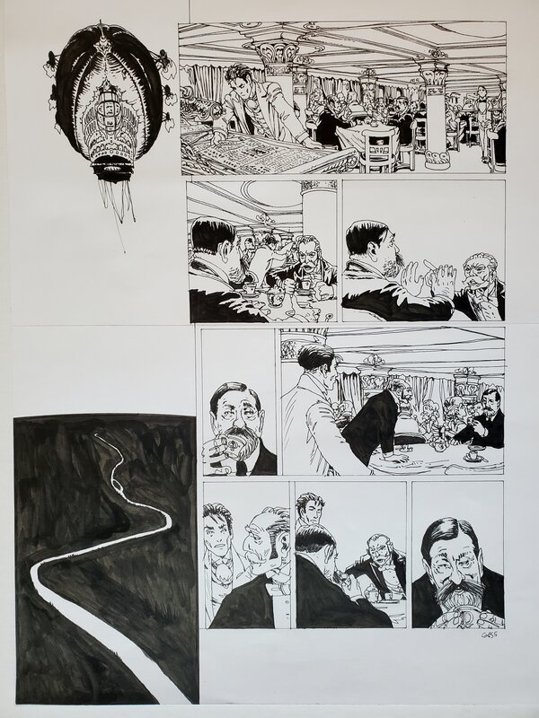 Gess, M.O.R.I.A.R.T.Y T3 LE VOLEUR AUX CENT VISAGE 1/2 - Comic Strip