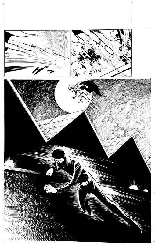Jiro Kuwata, Kohan Kawauchi, MOONLIGHT MASK (1962) - Comic Strip