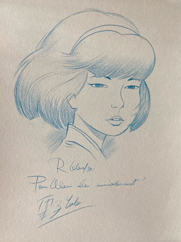 Yoko by Roger Leloup - Sketch