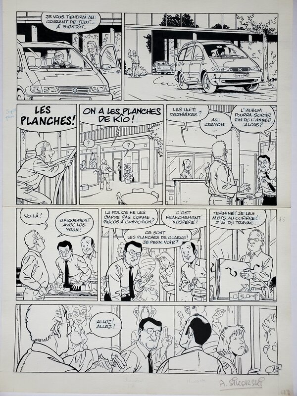 Alain Sikorski, LA CLE DU MYSTERE T5 LA DISPARITION - Comic Strip