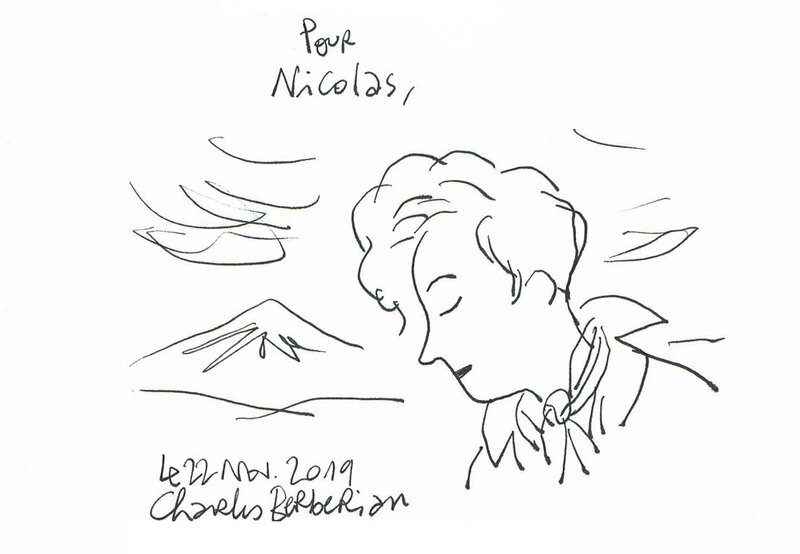 Charlotte Perriand par Charles Berberian - Dédicace