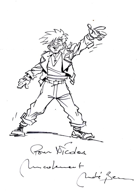 Woogee par André Benn - Dédicace