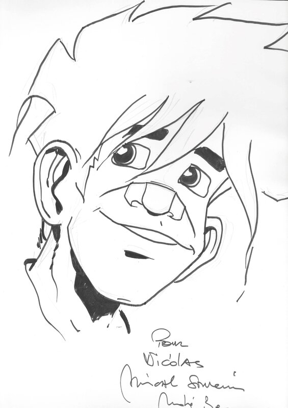 Woogee par André Benn - Dédicace