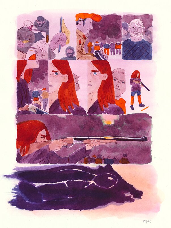 For sale - Lilian Coquillaud - Battue page 19 - Comic Strip