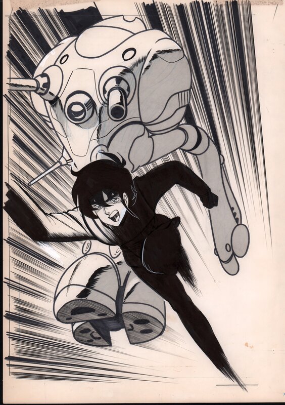 Jun Masuda, Super Dimension Fortress Macross (Robotech) - Planche originale