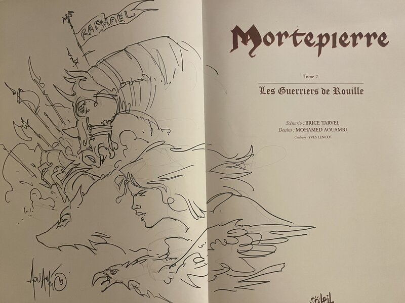 Mortepierre t2 par Mohamed Aouamri - Dédicace